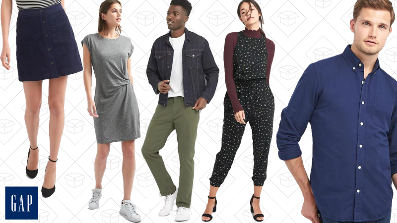 40% off everything, up to 75% off select styles | GAP | Use code HAPPY
